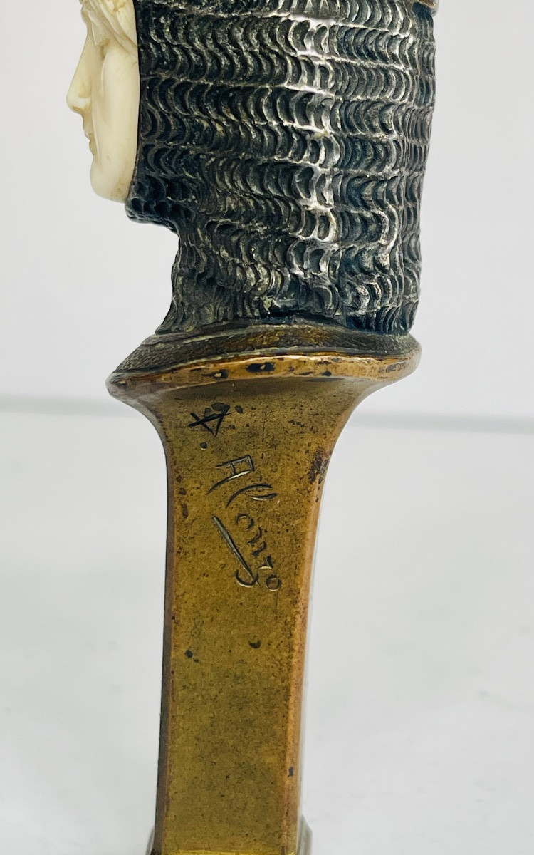 Sceau chryséléphantin Dominique Alonso  -photo-7